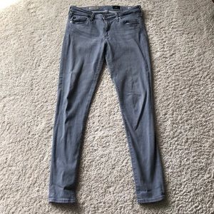 AG gray skinny jeans